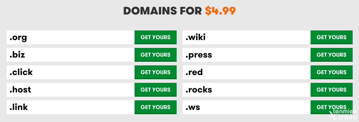 GoDaddy-4.99.